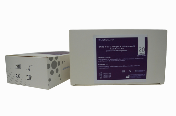 Grippe-Wischtest Kit One Step Solution der Soem-Kurzschluss-Test-Zeit-CoV-19