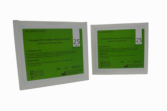 ISO13485 Schritt-Dengue-Fieber NS1 des Plastikeins Antigen-Ausrüstung