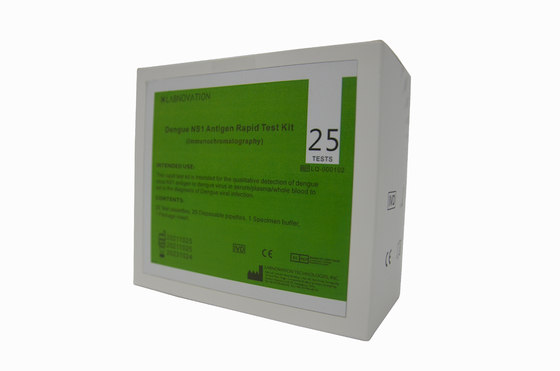 ISO9001 15 Min Dengue NS1 AG schneller Test Kit For Qualitative Detection