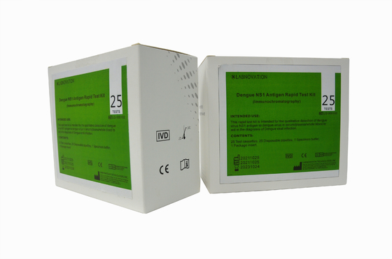 ISO9001 15 Min Dengue NS1 AG schneller Test Kit For Qualitative Detection
