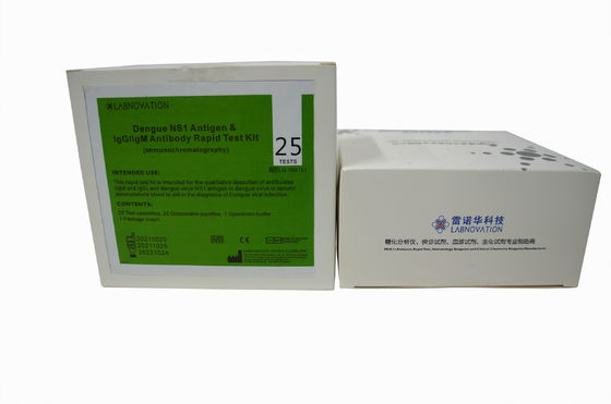 Genauigkeits-Dengue-Fieber Antigen-Antikörper-Test-kombinierte schnelle Test-Ausrüstung Soems 95%