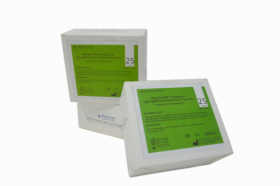 Soem-ODM-Dengue-Fieber NS1 kombinierte schnelle Test-Ausrüstung Antigen-Test-Ausrüstung IgG IgM