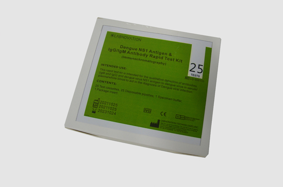 Antikörper-Dengue-Fieber IgG IgM kombinierte schnelle Antigen-Test-Ausrüstung Test-Kit Cassettes NS1