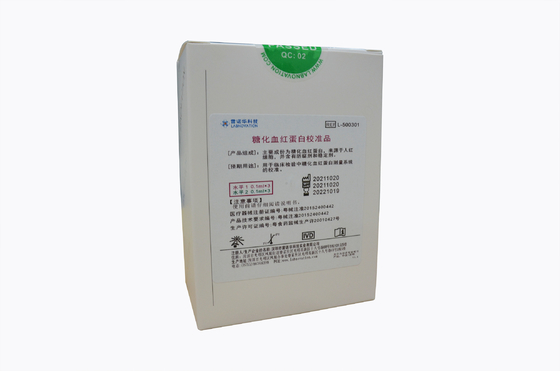 Analysator-Test-Gebrauch HbA1C-Analysator Ues glykosylierter des Hämoglobin-(HbA1c) Kalibrierer-LD-500 vollautomatischer HbA1c