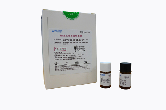 Analysator-Test-Gebrauch HbA1C-Analysator Ues glykosylierter des Hämoglobin-(HbA1c) Kalibrierer-LD-500 vollautomatischer HbA1c