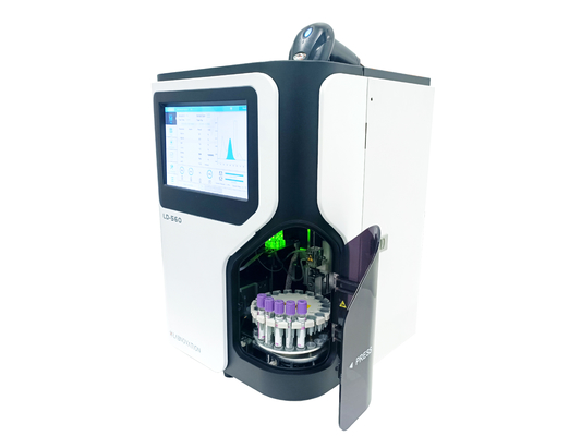 Labnovation LD-560 automatisierte voll HbA1c-Analysator IFCC NGSP bescheinigte Doppelmodus-Wahl