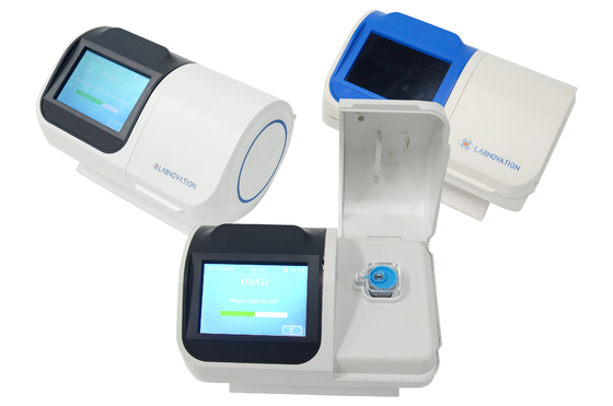Der tragbare Schritt HbA1c POCT HbA1c Analysator-einer, der IFCC prüft, bescheinigte